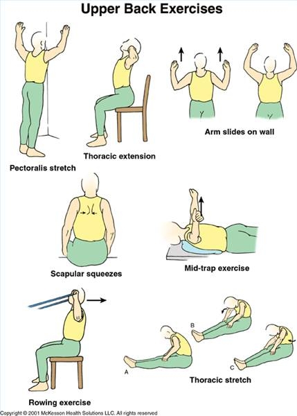 upper back exercise